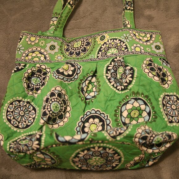 Vera Bradley Vintage Shoulder Bag, Green - Picture 2 of 4